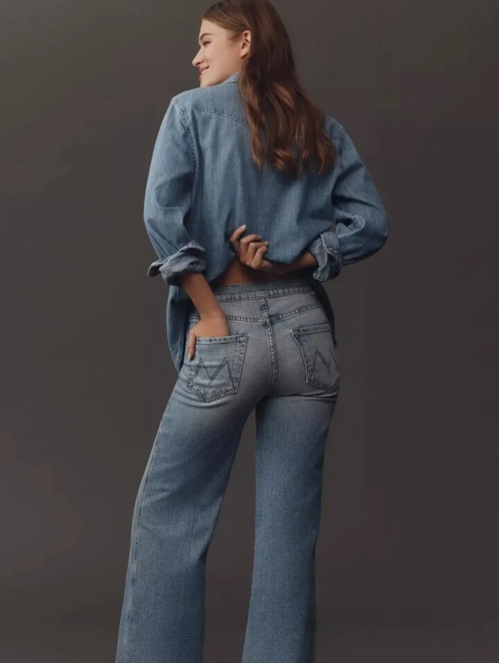 MOTHER The Tab Roller Skimp High-Rise Flare Jeans - Size - 30 - New with Tags